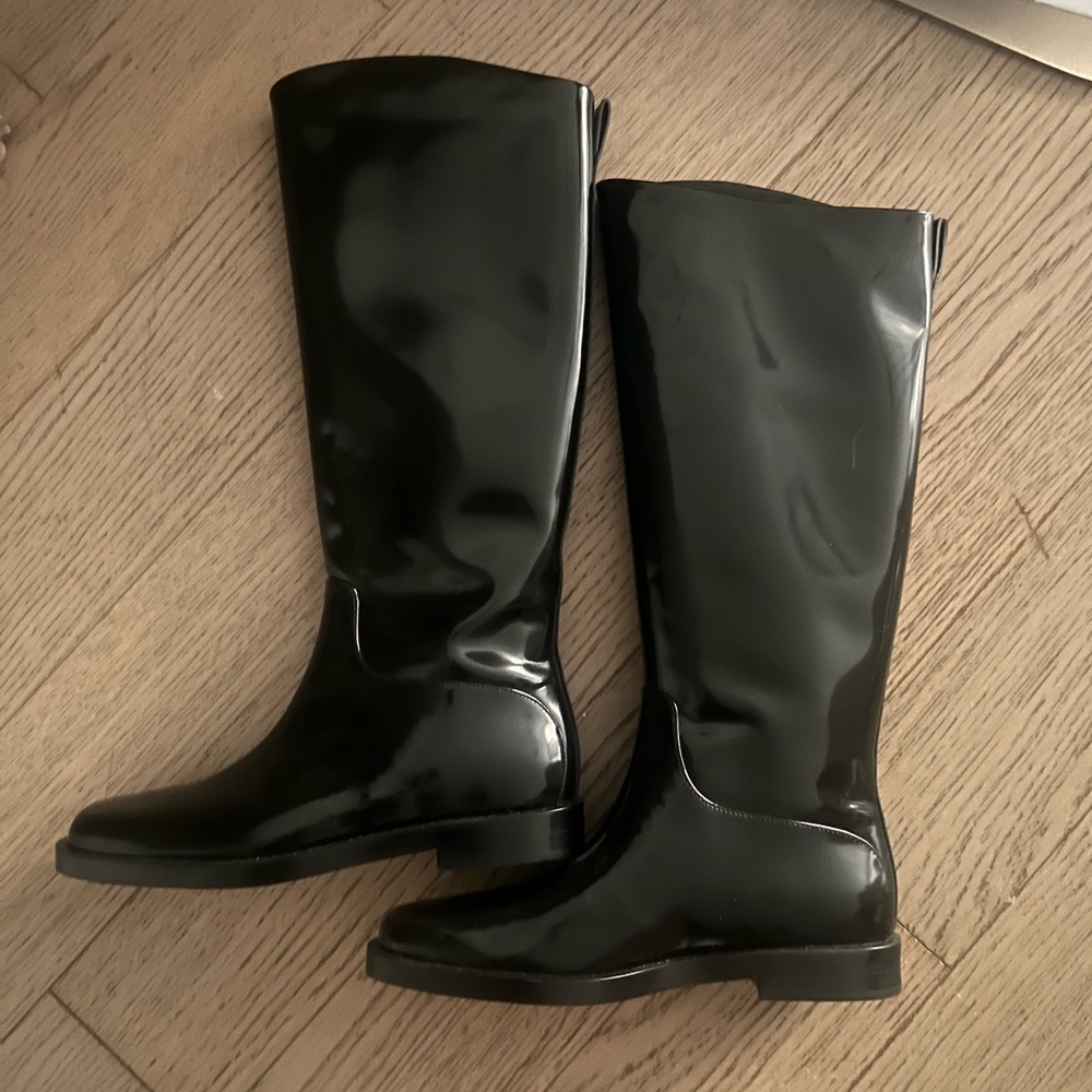 Everlane The Riding Boot knee-high leather boots size 9